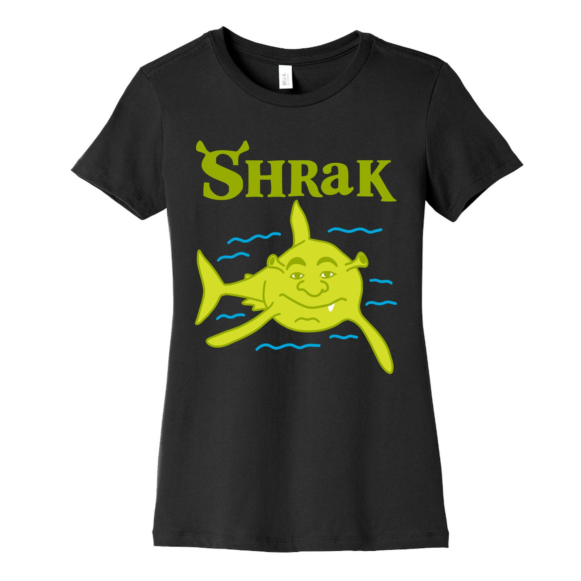 Shrak Shrek The Shark Women's Cotton Tee